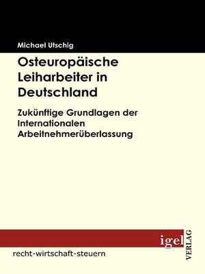 cover image of Osteuropäische Leiharbeiter in Deutschland